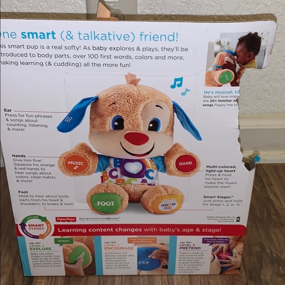 Fisher-Price | Other | Fisher Price Laugh And Learn Smart Stages Puppy ...